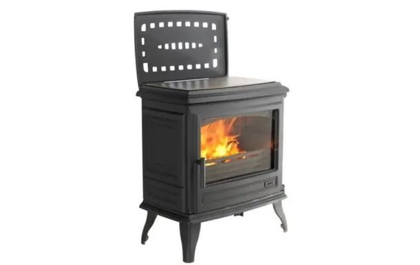 GODIN Poêle à bois vintage 366149PEINTANTHRACIT